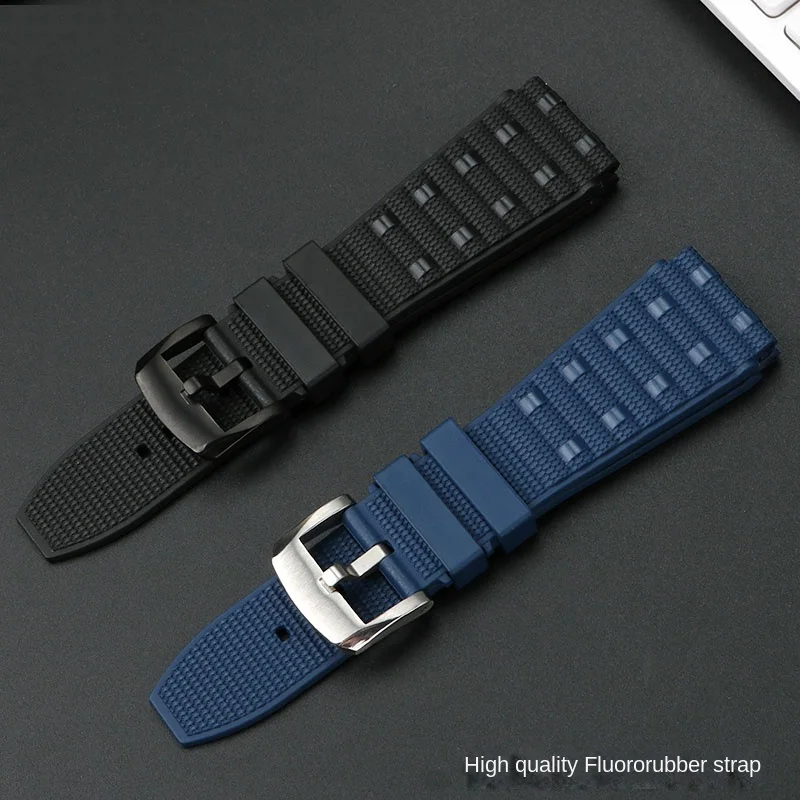 Cinturino in gomma di alta qualità 22mm per Breitling fasatura Super meccanica B01 cinturino in gomma fluorurata serie Super Ocean Avengers