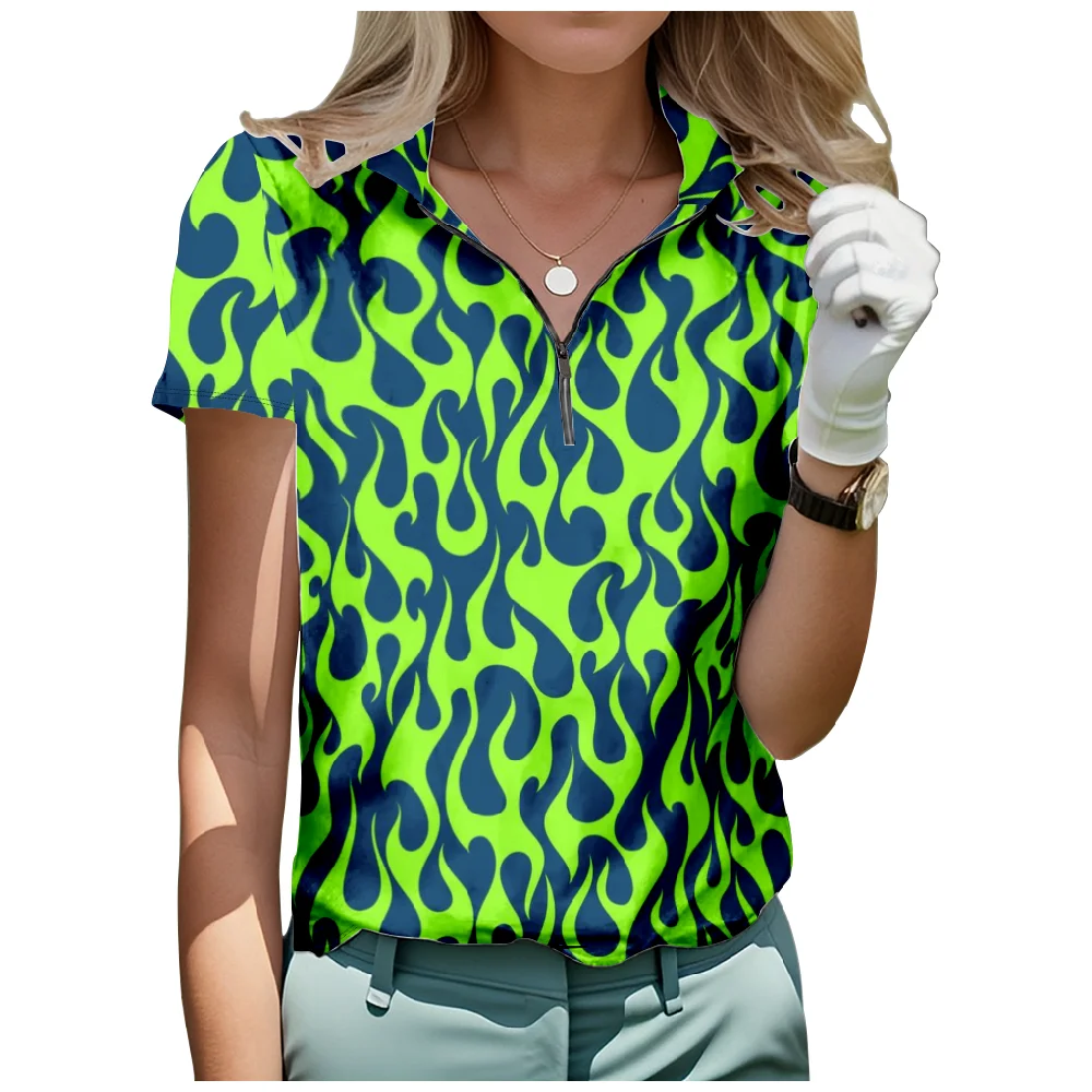 

Women Short Sleeves Polo Golf Mini Dresses Sexy Dress Women Dresses For Women Party 3D Print Summer Halter Evening Dresses