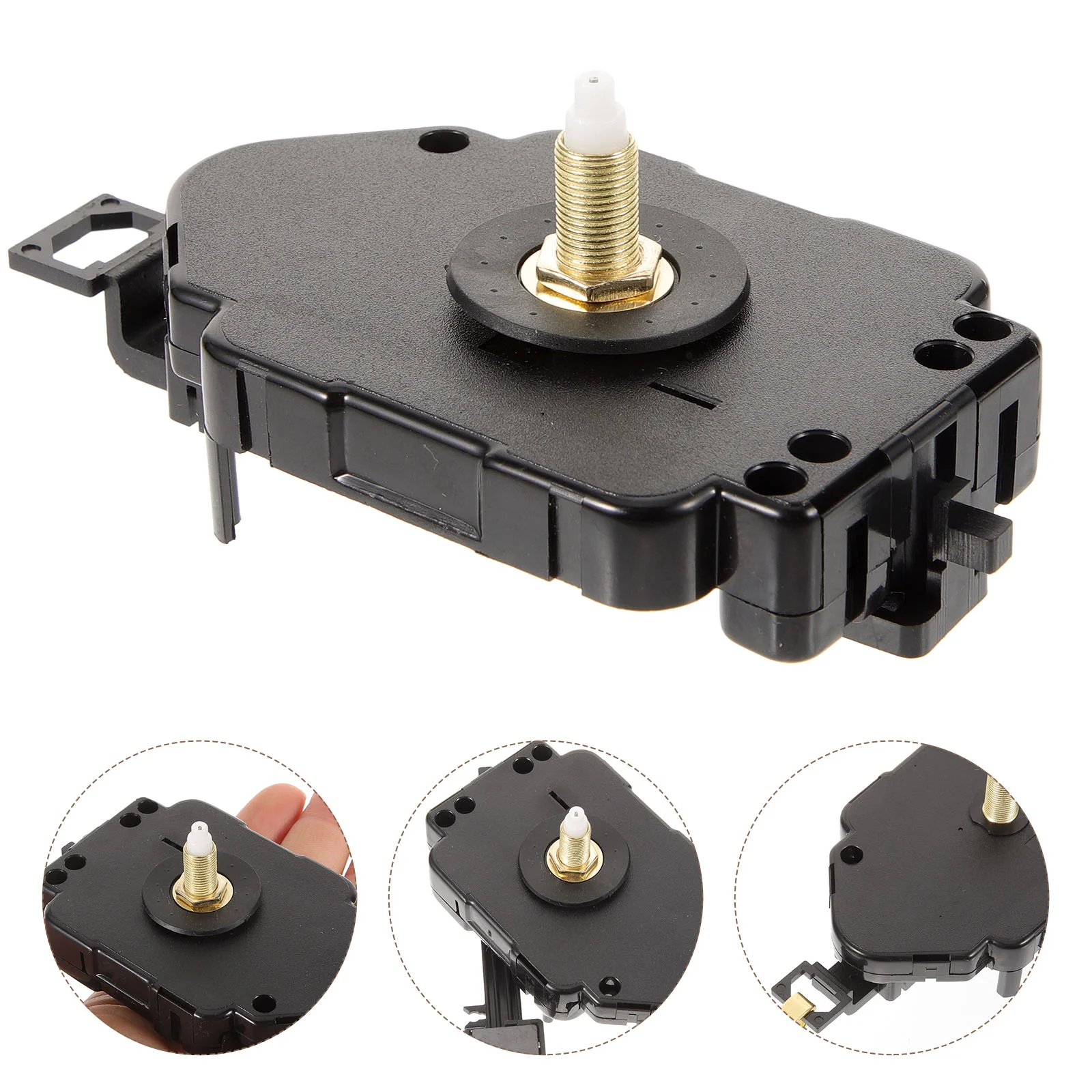 

2Pcs Quartz Clock Movement Pendulum Kit Durable Material Wall Clock Parts Clock Motor Replacement Mechanism Accessories Hands