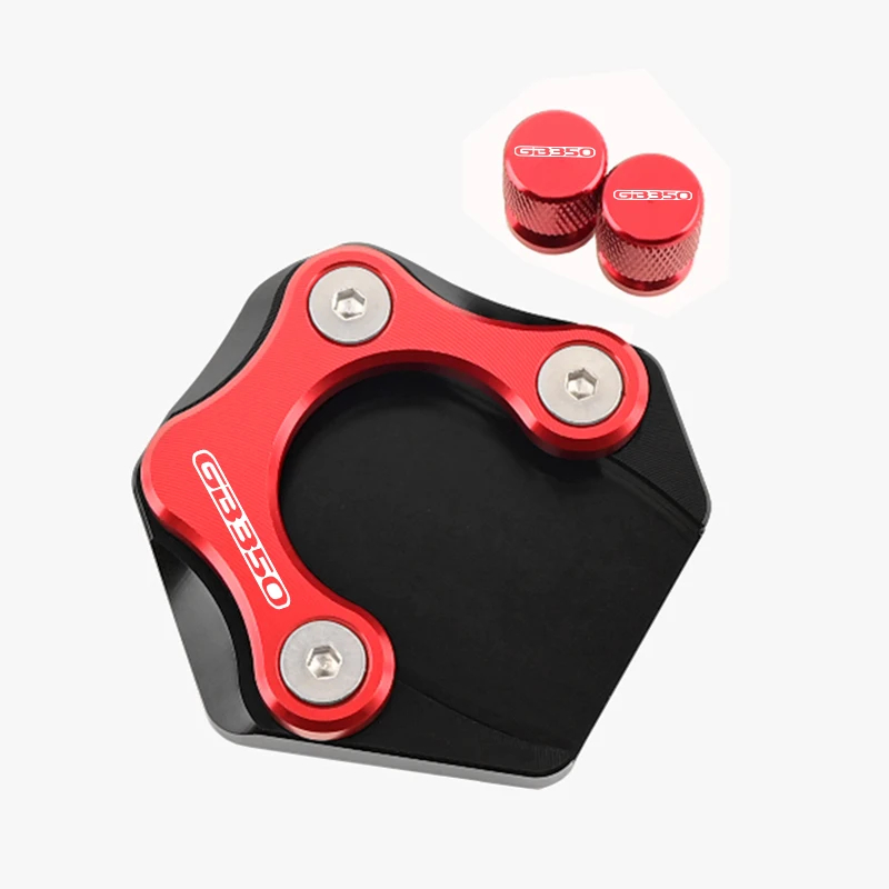 جديد مناسب لهوندا GB350 GB350S gb 350 350s 2021-2025 2023 دراجة نارية الجانب حامل تمديد الوسادة مسنده المكبر لوحة قوس #4