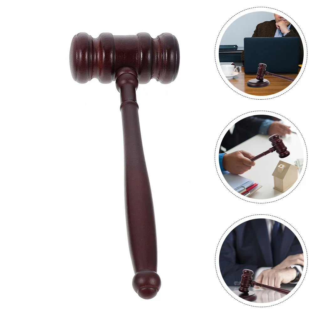 

Auction Hammer Judge Solid Wood Wooden Court Hammers Gavel for Sale Judge's