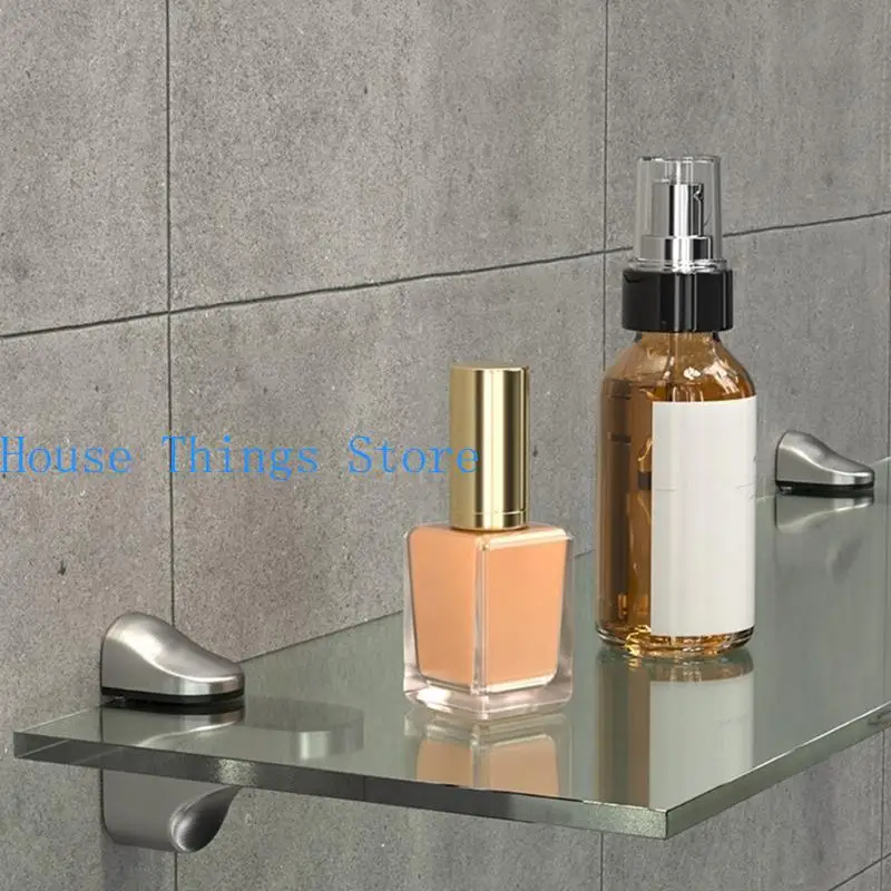 652F 우주 절약 유리 선반 브래킷 유리 홀더 브래킷 전시실 설정