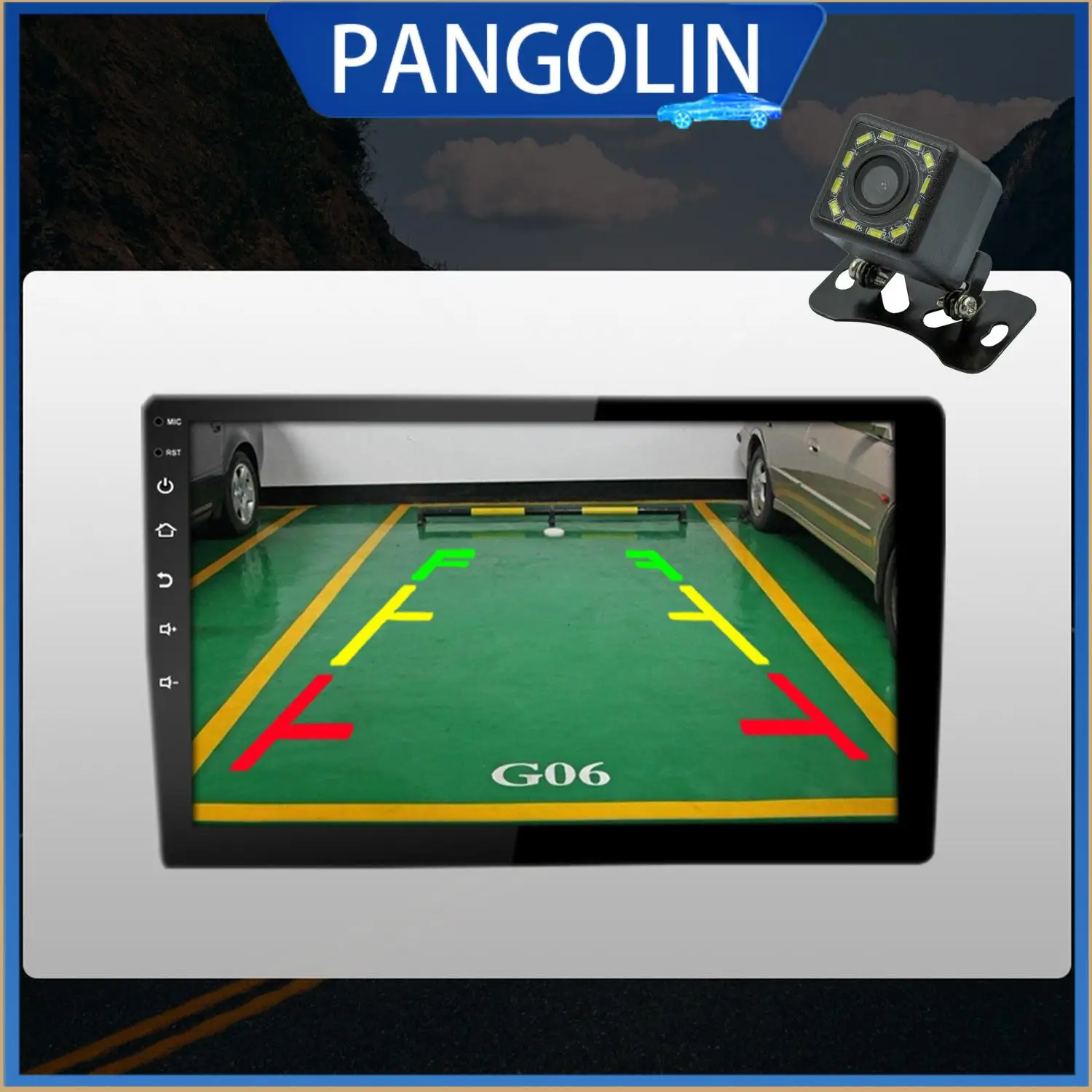 

PANGOLIN Android 12 Автомобильная стереосистема для Honda Civic 1995 2000 9-дюймовый сенсорный экран Беспроводной CarPlay Android Auto 2 ГБ ОЗУ 32 ГБ ПЗУ