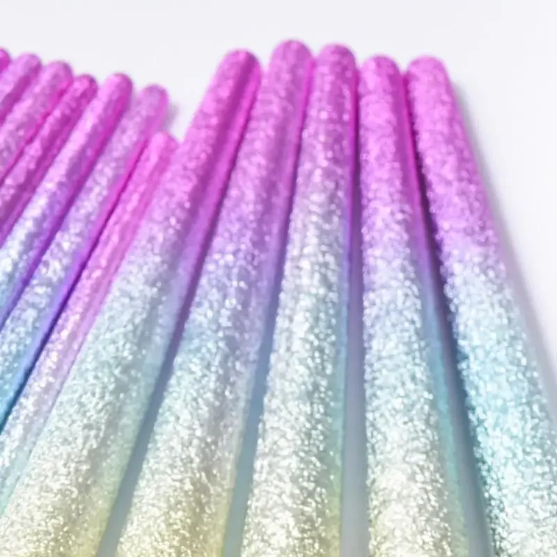 16 pezzi/set pennelli per trucco fondotinta in polvere fard sopracciglio ombretto miscelazione kit pennelli cosmetici strumento per trucco