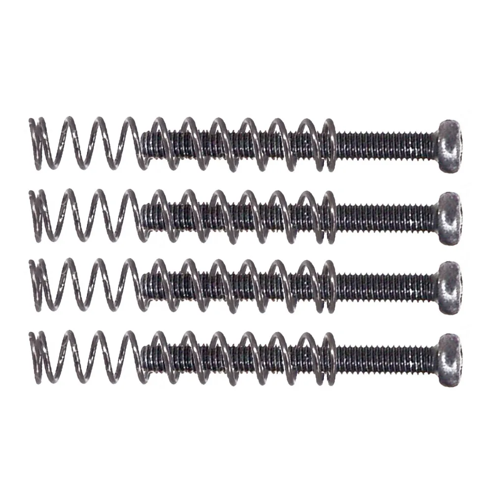 

Guitar Humbucker Pickup Screws Springs for Electric Guitar, Metal Material, Black/Gold Color, 4PCS Set, Easy Install