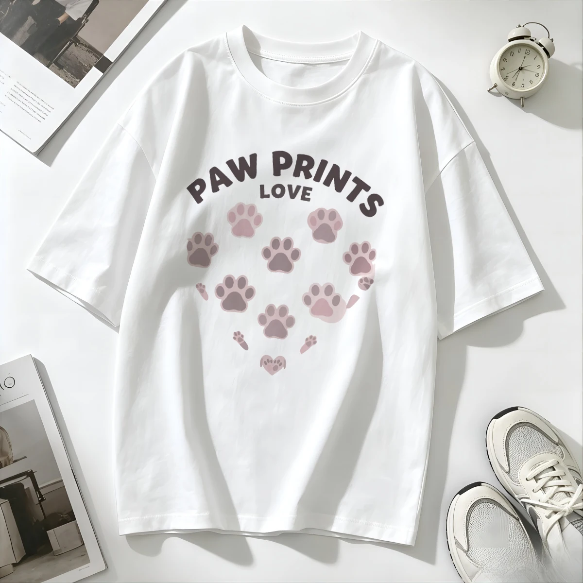 T-shirts Confort Personnel Facilité Individuelle Détente Privée Satisfection de Soi Paix Calme Intérieur Tranquillité Polychrome Highstreet