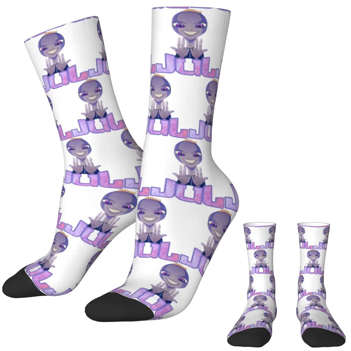 

JUL Rapper Stockings Music Singer Design Casual Socks Winter Anti Sweat Socks Couple Running Sports Warm Soft Socks