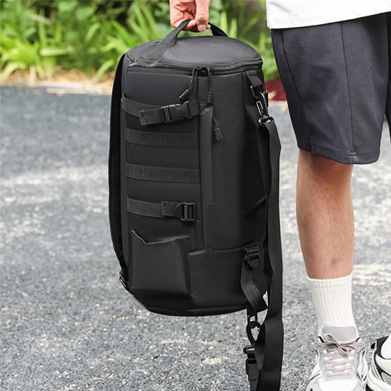 AINY-Fishing Backpack Outdoor Fishing Rod Bag Wet Dry Separation Camping Backpacks Hiking Climbing Rucksack - view 2
