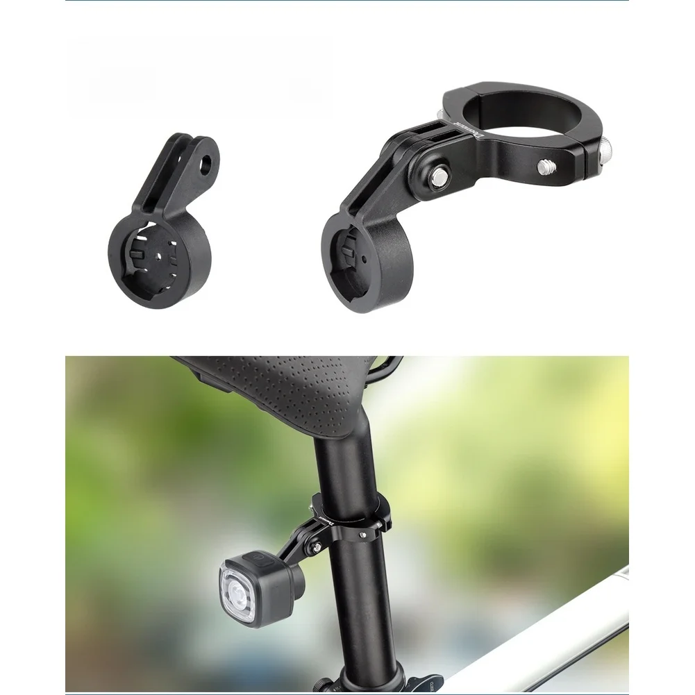 

Bicycle Saddle Lamp Bracket Bike Seatpost Holder Mount Taillight For SEEMEE60/100/180/200/300 Bike Tail Lights Aluminum Alloy