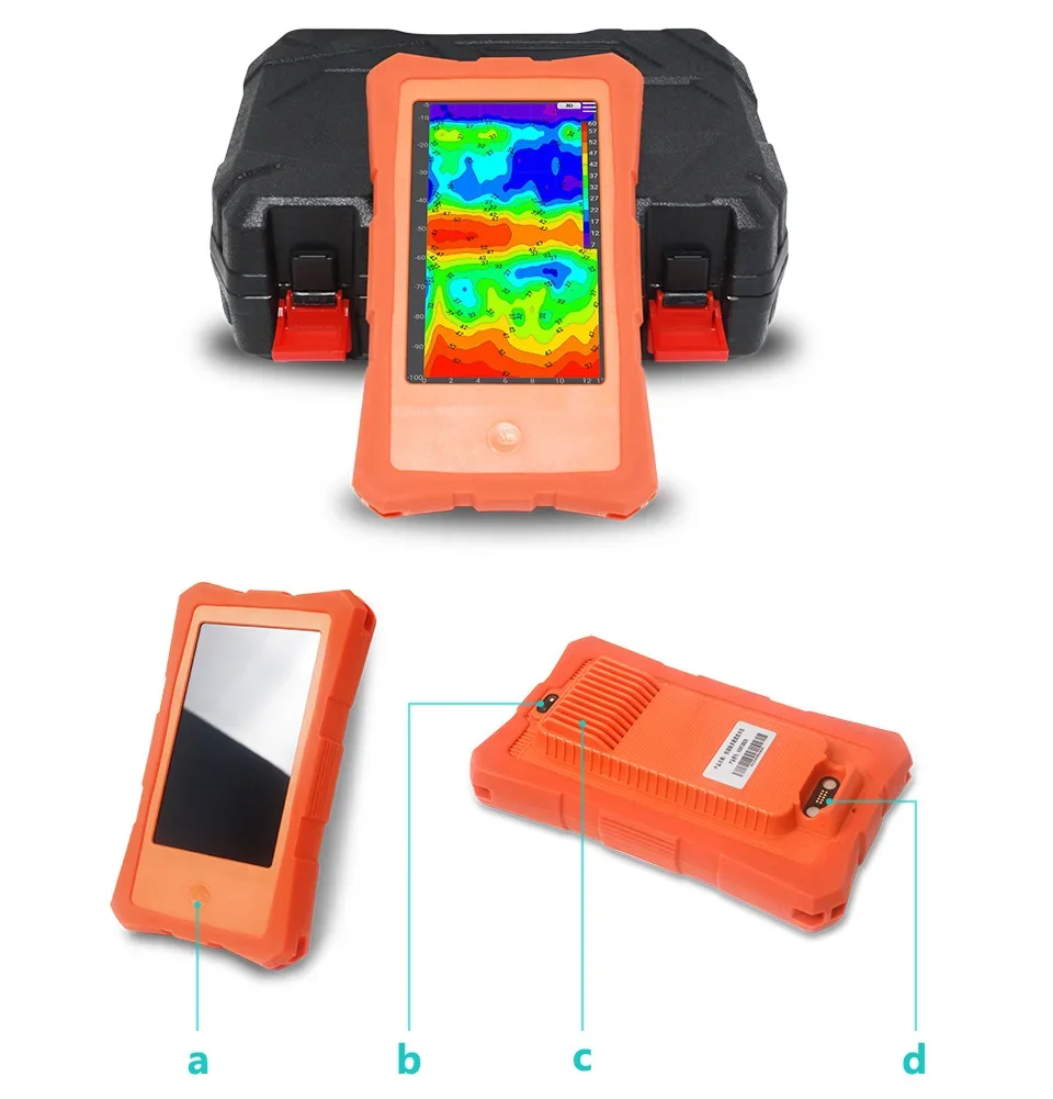 Groundwater Detector ADMT-300ZN Portable with Android Screen, Multi-Channel Options, Automatic Imaging