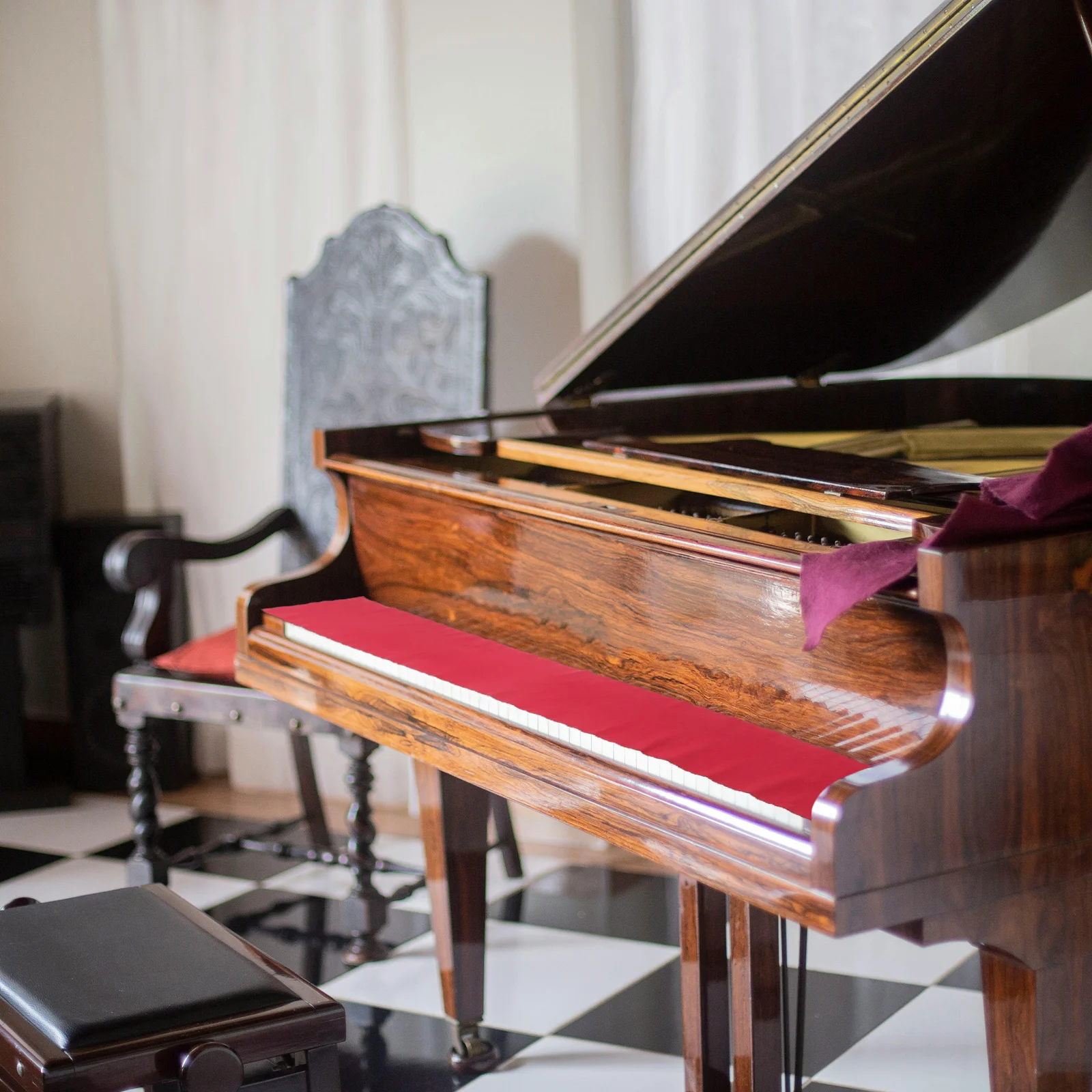 

Piano keyboard cover Piano key cover 88 keyboard cover Piano wool cover cover for piano
