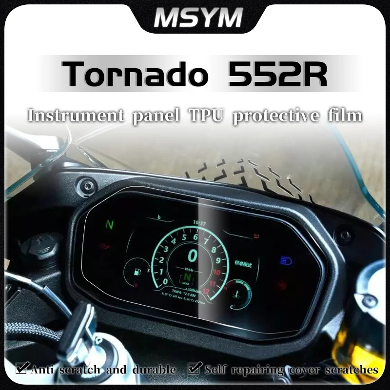 Motorcycle Scratch Cluster Screen Dashboard Protection Instrument Film accessorie For Benelli Tornado 552R 552r 552R