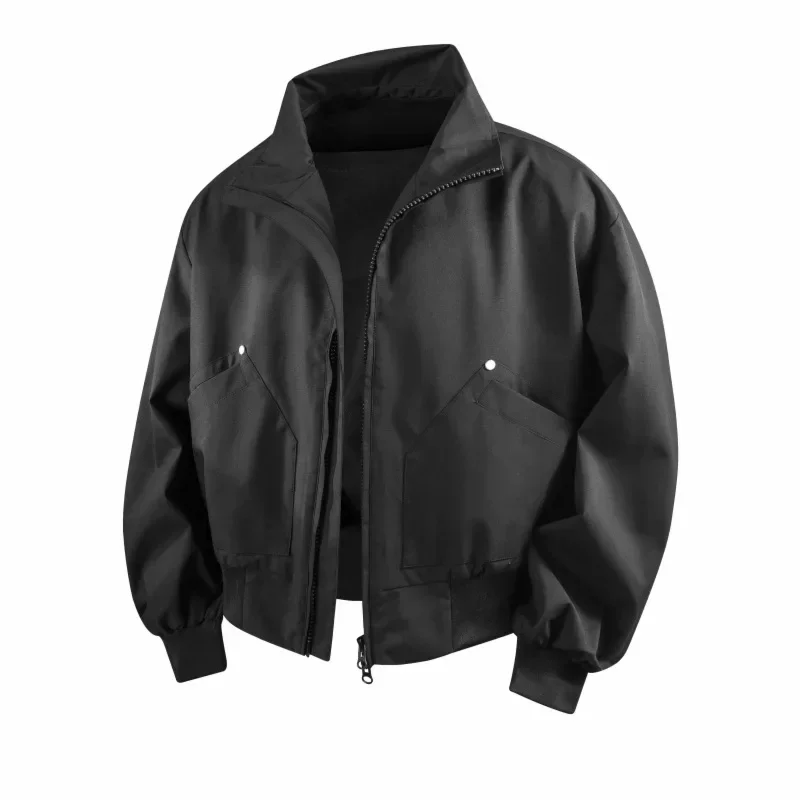 

Повседневная мужская летная куртка в американском уличном стиле, весенне-осенняя новая модная верхняя одежда для пар, универсальное пальто свободного покроя