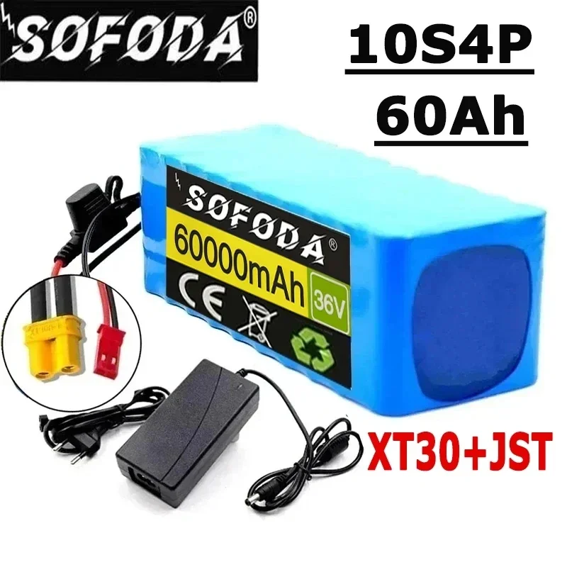 

10S4P 36V 60000mAh Electric Scooter Lithium Battery 18650 battery pack 36V 60Ah Electric Scooter Electric Scooter Battery 36v