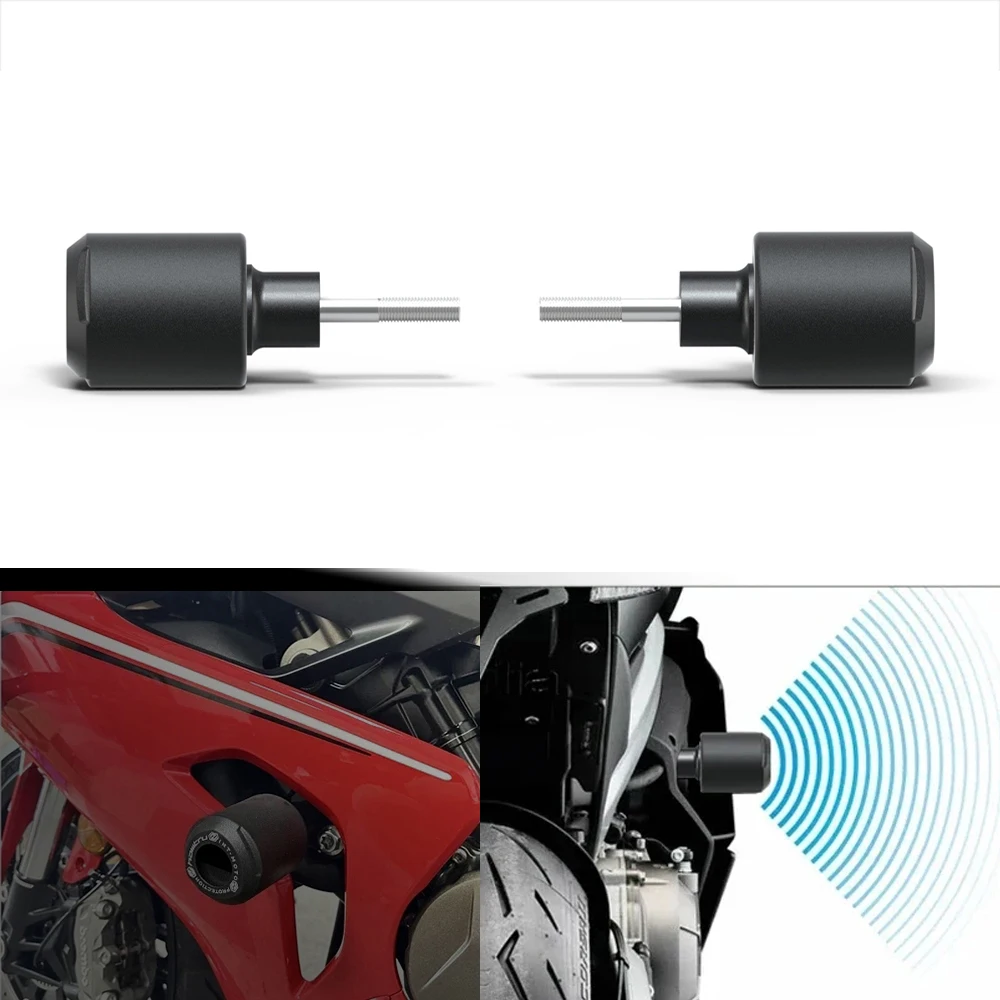 

Motorcycle Crash Bobbins Protector Slider Falling Protection Engine Frame Crash Pad For Kawasaki Versys 650 2015-2016