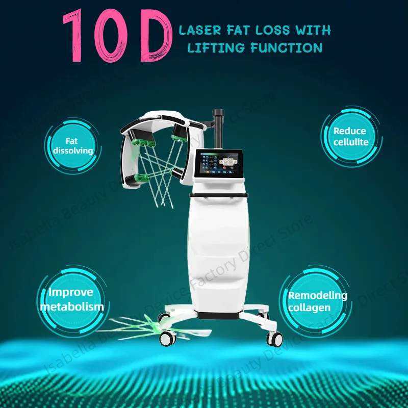 

10D Emerald Laser (Newest) – 532nm Zerona Diode for Fat Removal & Body Slimming