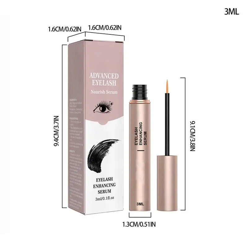 Eyelash Growth Essence Transparent RapidLashEyelash Growth Essence 3ml Eyelash Curling Nutrient Solution Boost Lash Growth