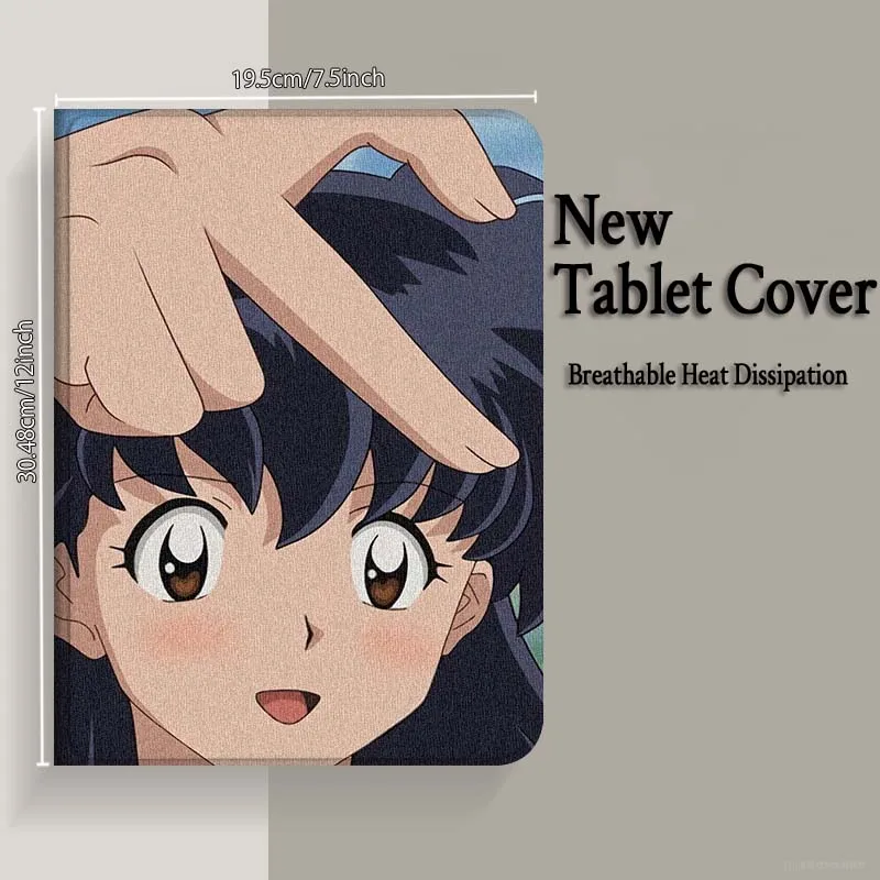 Inuyasha Art Popular Anime For Xiaomi Redmi Mi Pad 4 5 6 6s 7 7s SE Pro 2 11 Plus Max 12.4 11 11.2 12.5 8.7 بوصة حافظة كمبيوتر لوحي #4