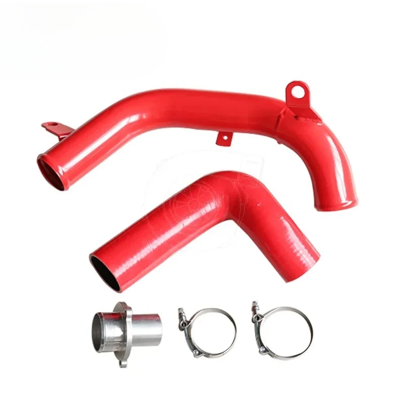IS38 Turbo Discharge Pipe for /VW MQB/MK7 without muffler red