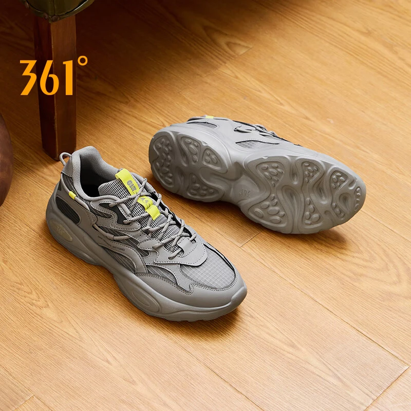 

361 Degrees Men's Casual Shoes New Retro Mesh Classic Versatile Lightweight Breathable Non-slip Culture Male Sneakers 672426774