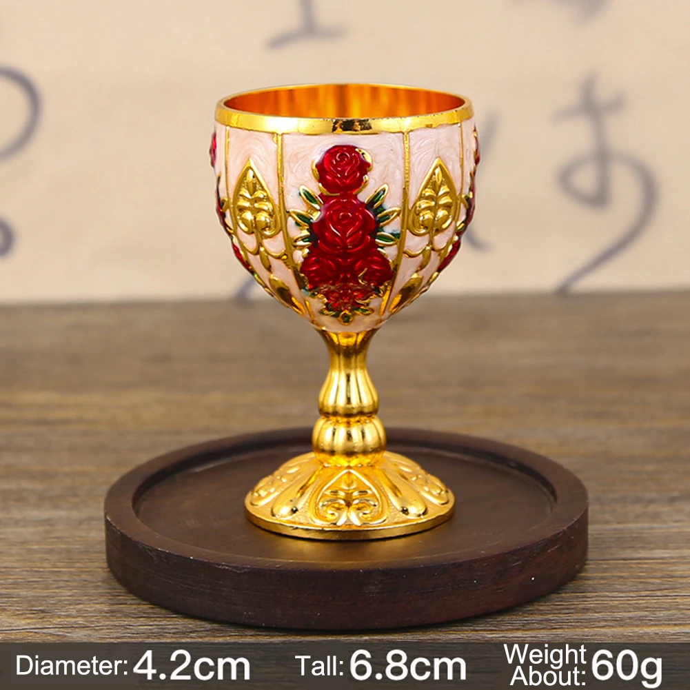 30ML High-end Household Liquor Glass A Sip Of Vintage High-value Creative Personality Anti-fall Cocktail Cup Ornaments 7 Types