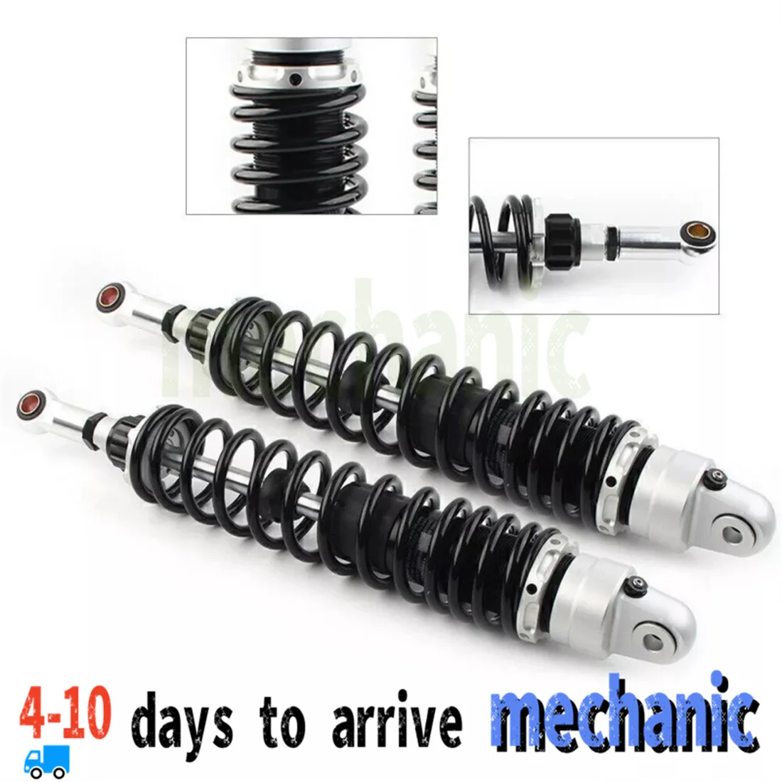 

A PAIR For 440-7 damping adjustment modified shock absorber suitable for ATV off-road shock absorbers