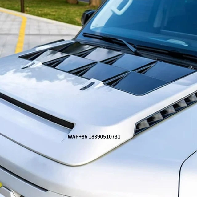 

New Design ABS Warframe Front Engine Hood Bonnet Cover Hood Cover for Jetour T2 Traveler Accessories