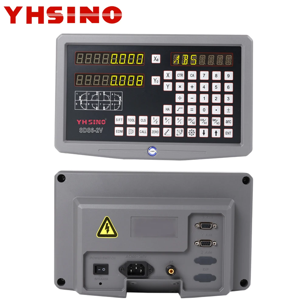 Arrivo veloce YHSINO/KA300/KA500Linear scala Encoder SDS6-2V metallo lettura digitale tornio mulino Dro risoluzione 5μm lunghezza del lavoro 1020
