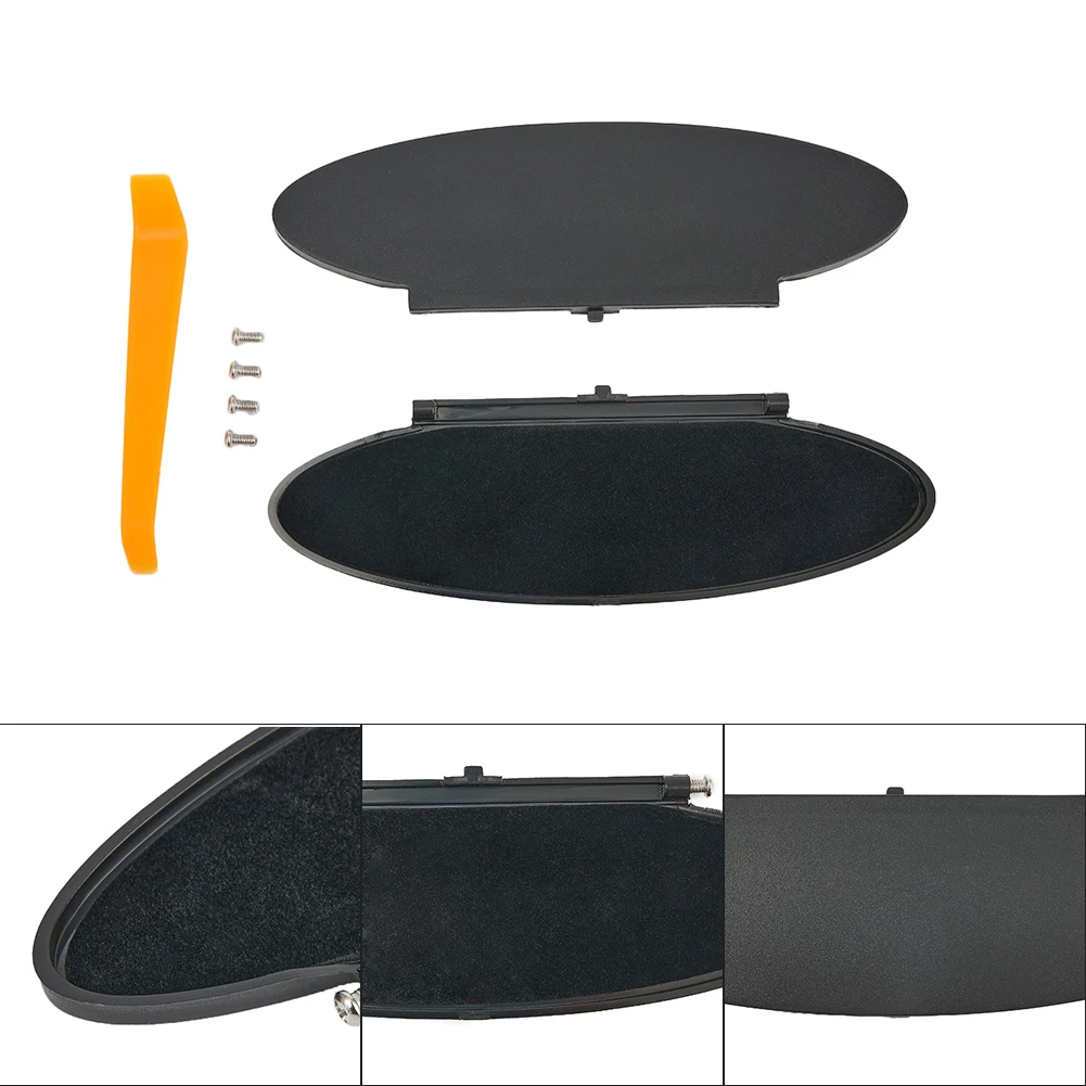 

Parts Sunvisor Vanity Mirror Cover Replacement 2PCS 99670142102 ABS Plastic Accessories Fittings For 986