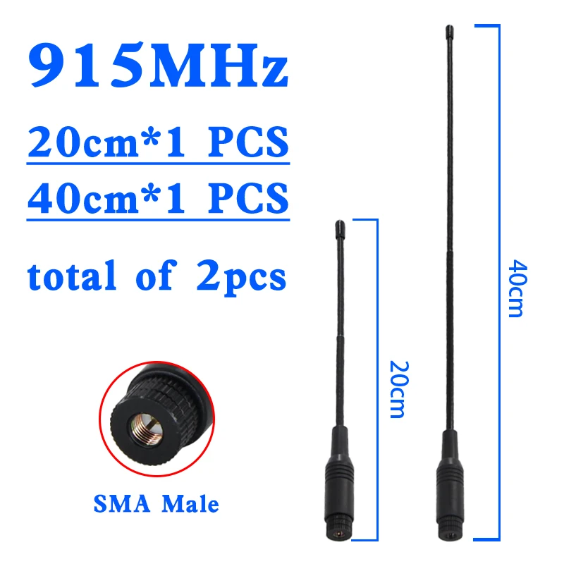 NB-IOT antenna LORA gateway Soft whip antenna Wireless module receiving and transmitting antenna 840M 868MHZ 915MHZ antenna SMA