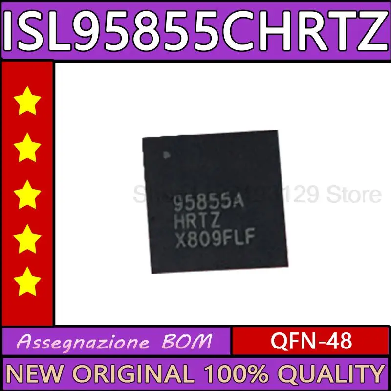 5PCS ISL95855CHRTZ 95855C ISL95855C 95855CHRTZ QFN-48 New original ic chip