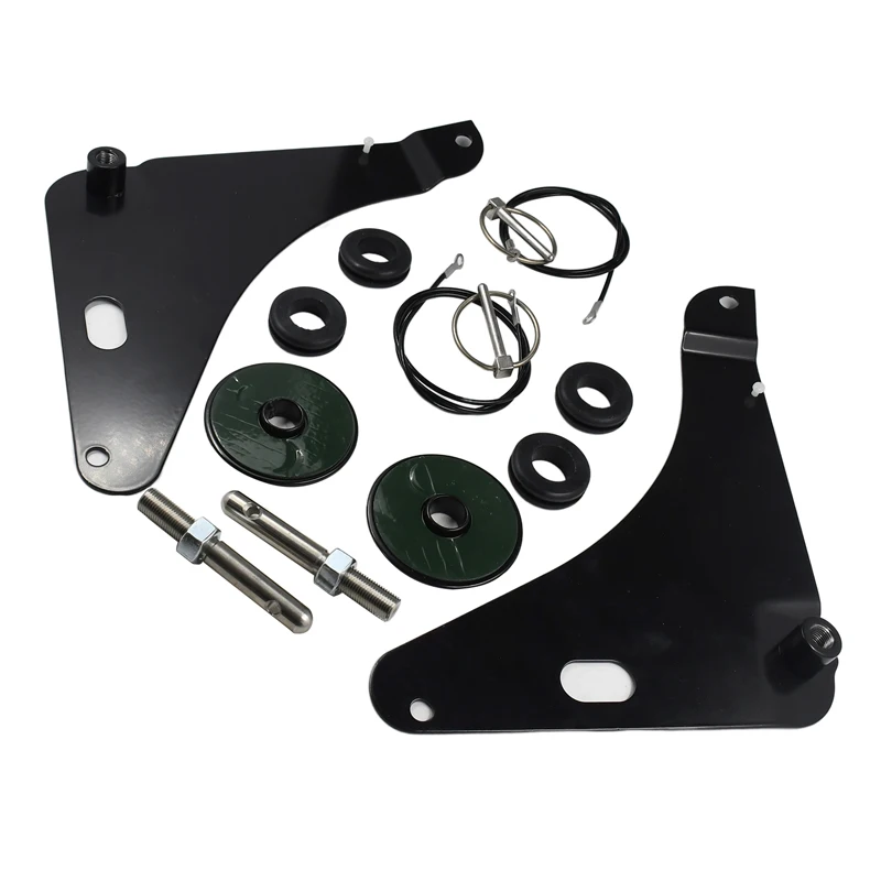 Hood Pin Kit 82214260AC P5155755 82214260 82214260AB Compatible with Dodge Challenger 2008-2016