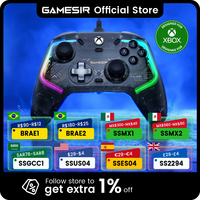 GameSir Kaleid Xbox Controller Wired Gamepad for Xbox Series X, Xbox Series S, Xbox One game console, with Hall Effect Joystick