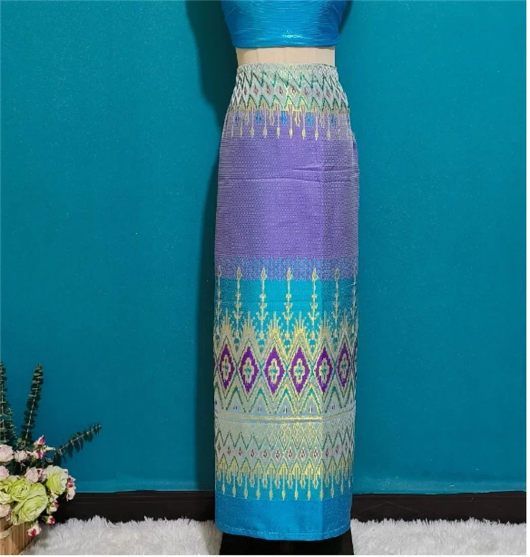 New Thai Dai Tube Skirt Boutique Dai Women's Skirt Ethnic Characteristics Wrapped Skirt Fashion Versatile Piece Skirt