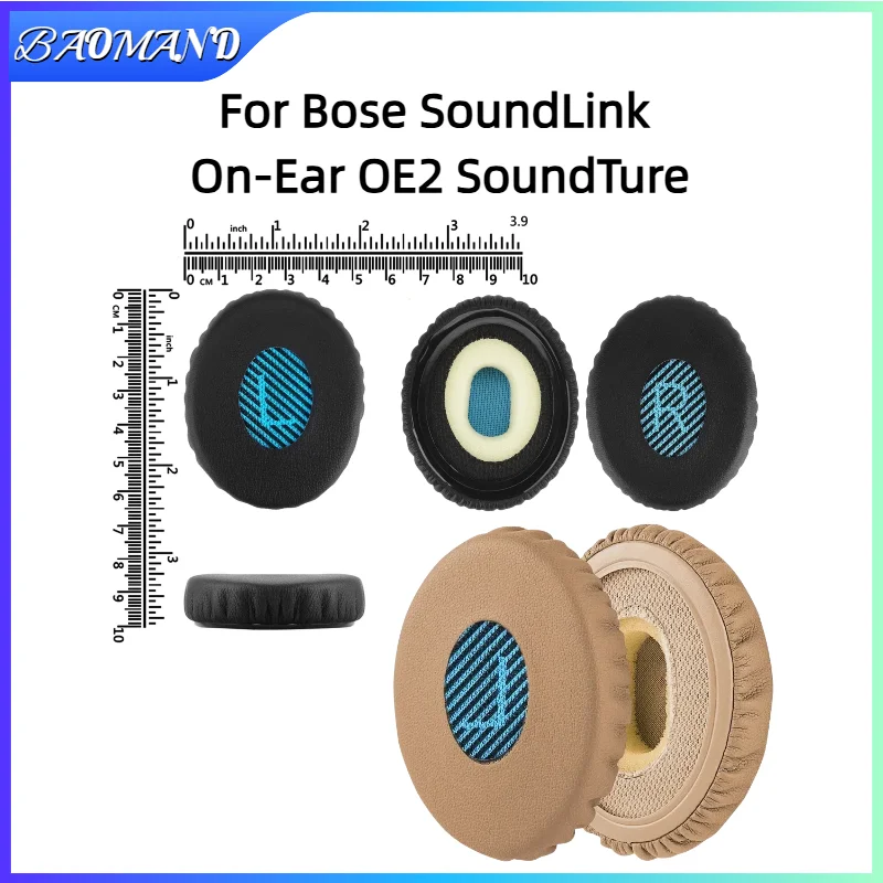 

Replacement Earpads Foam Ear Pads for Bose SoundLink On-Ear OE2 SoundTure Headphones Earmuff/Earphone Sleeve Headset