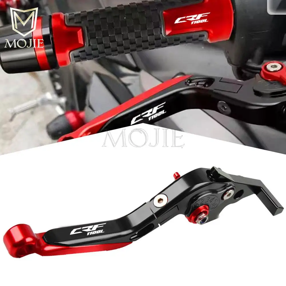 

For HONDA CRF1100L AFRICA TWIN ADV SPORTS DCT 2020 2021 2022 Motorbike Brake Levers Handlebar Grips Ends Handle Brakes Lever