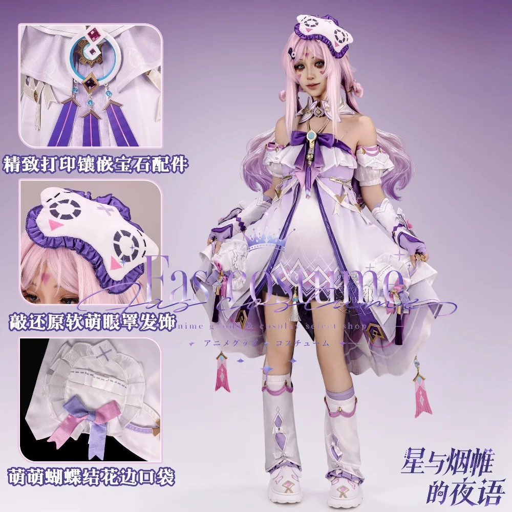 Genshin Impact Citlali New Skin Cosplay Costume Women Full Set Game Character Dress for Halloween Carnival Anime Gathering