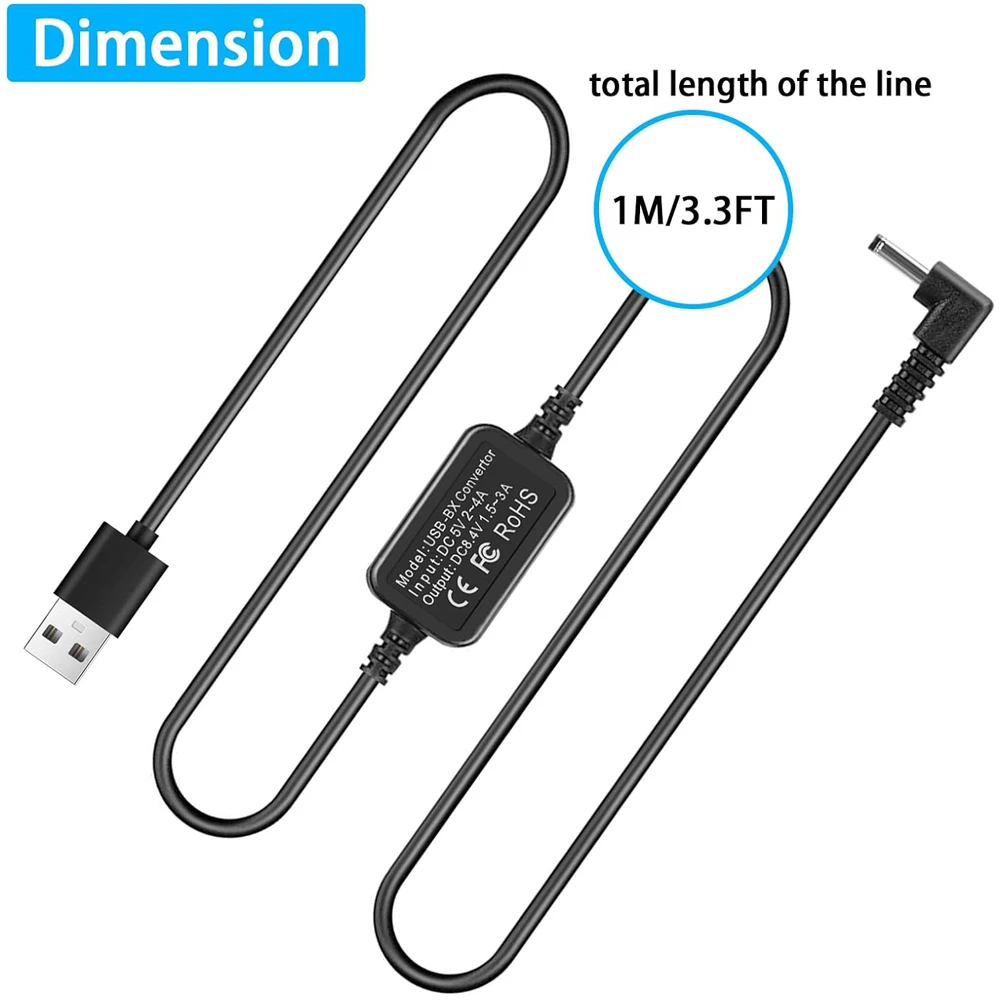 DR-E8 DC accoppiatore convertitore USB LP-E8 Kit batteria fittizia per Canon EOS Rebel T5i T3i T4i T2i, Kiss X6 X5 X4,700D 650D 600D 550D CA