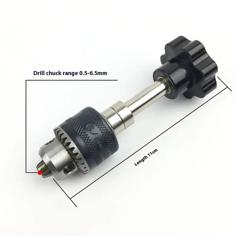 Micro taladro Manual de aluminio, herramienta de perforación Manual de madera de 0,5mm-6,5mm para herramientas rotativas de artesanía DIY