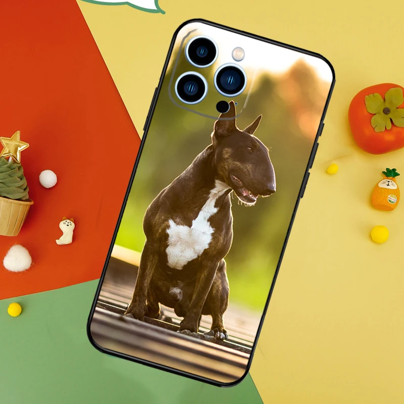 Bullterrier Bull Terrier Dog Soft Case For iPhone 15 16 14 13 12 11 Pro Max Plus Mini X XR XS Max 7 8 Phone Cover