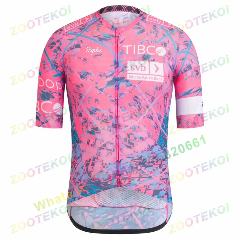 ROIPHOI 2023 Cycling Jersey Mans Mountain Bike Clothing Quick-Dry Racing MTB Bicycle Clothes Uniform Breathale Cycling Clothing