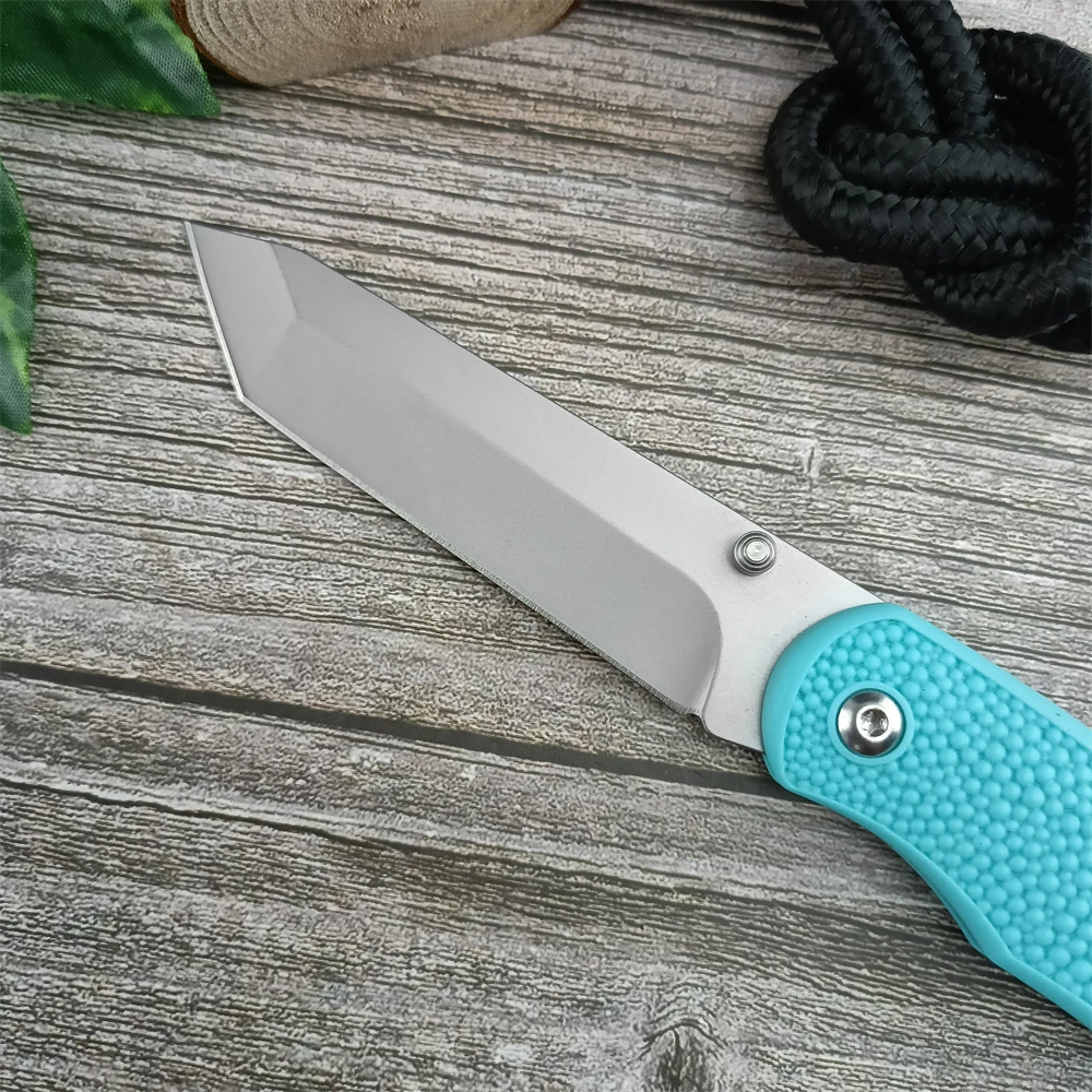 KB 5698SF الأزرق سكين جيب قابل للطي 440C شفرة ألياف النايلون مقبض التخييم في الهواء الطلق الصيد التكتيكية الدفاع عن النفس سكاكين متعددة المهام