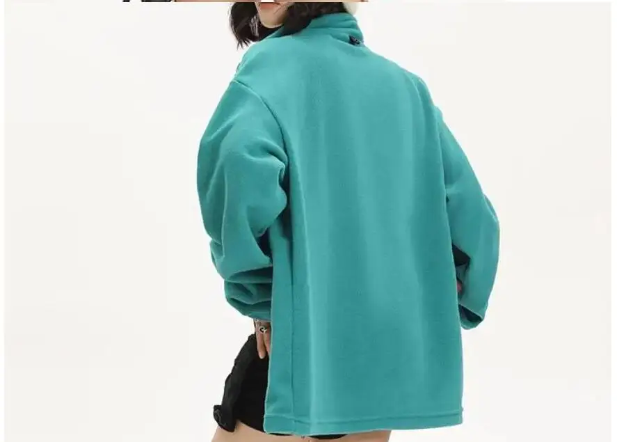 New Women's Spring Autumn New Jacket Coats Top Fashion Zipper Casual Loose XS/S