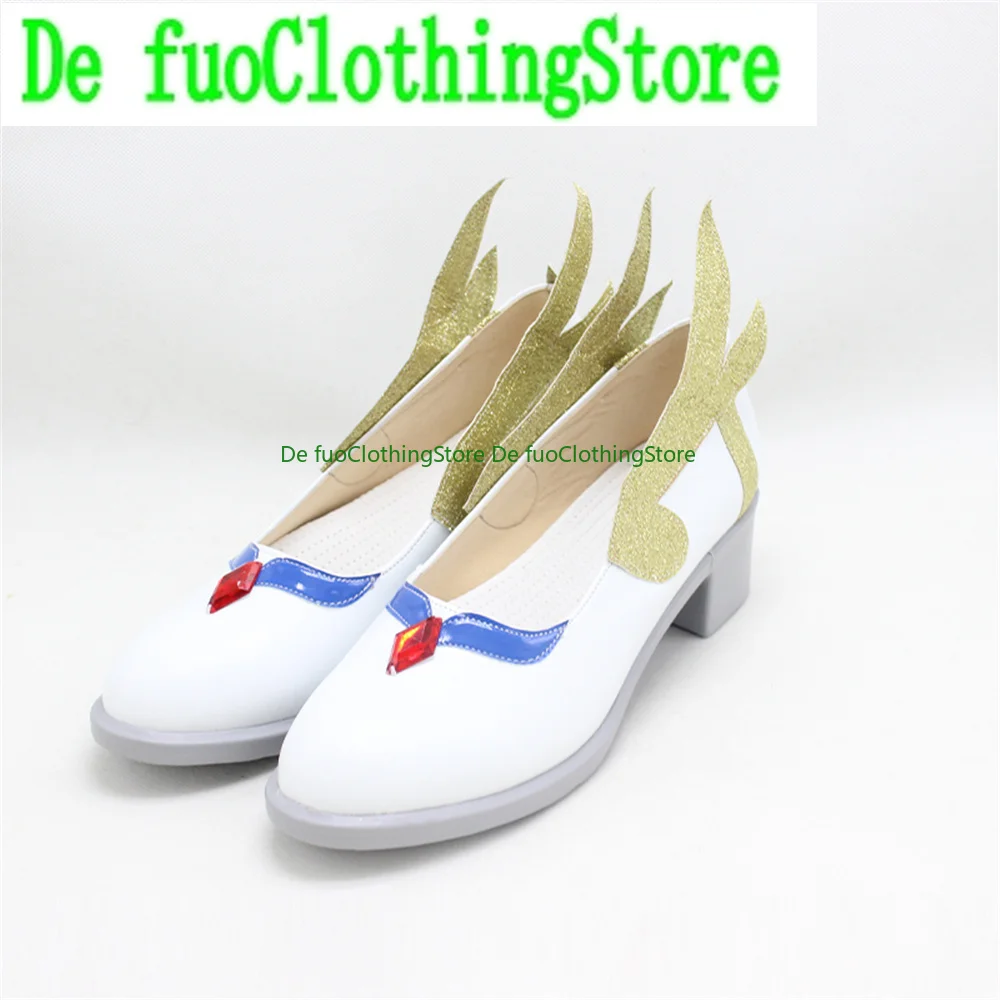 ร้านเสื้อผ้าเดฟู รองเท้าคอสเพลย์เกม Genshin Impact ตัวละครกันยู สำหรับงานฮาโลวีน คริสต์มาส งานปาร์ตี้ อนิเมะ