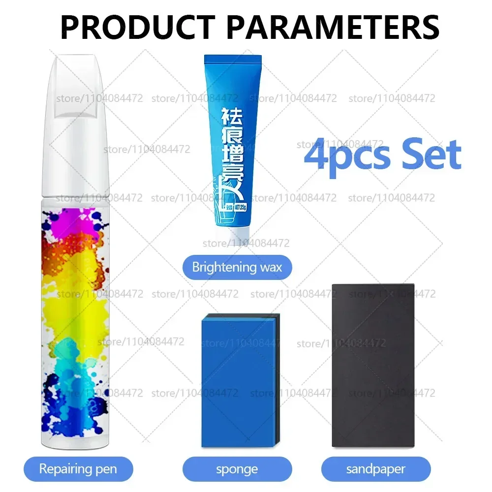 4 قطعة ل 1999-2025 أودي A6 طلاء السيارات إصلاح القلم الطلاء خدش إصلاح الملحقات أسود LY9T LZ9Y رمادي LZ7S الأزرق LX5C الأحمر LY3S