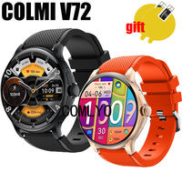 3in1 for COLMI V72 Strap Smart watch Women men Band Silicone Replacement Bracelet Sports Belt Screen Protector Film