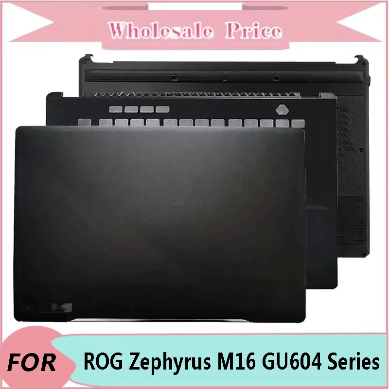 

New For ROG Zephyrus M16 GU603 Series Laptop LCD Back Cover Front Bezel Upper Palmrest Bottom Base Case Keyboard Hinges