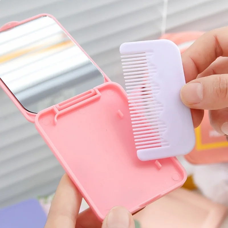 【شعار مخصص】50 قطعة مرآة مكياج مخصصة للسفر متوافقة مع أدوات تغليف تصفيف الشعر وهدايا الشركات