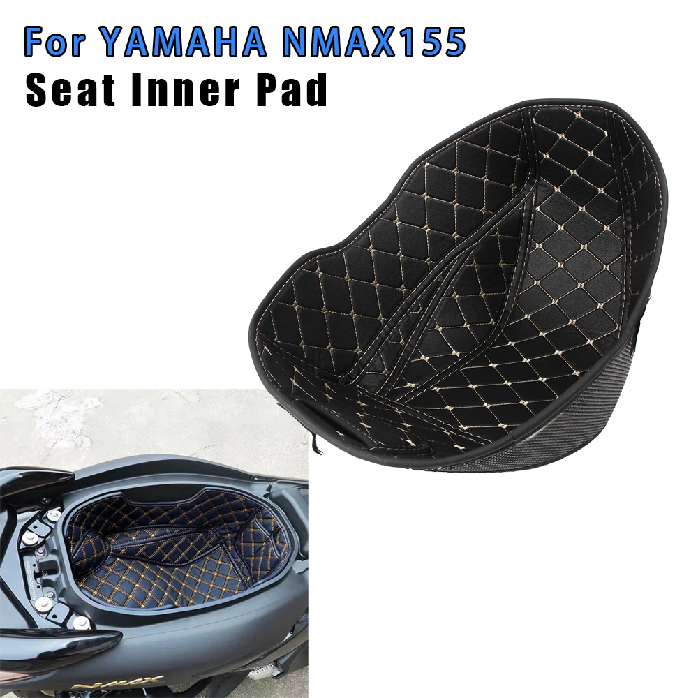 

Motorcycle Seat Storage Box Inner Pad Cushion Luggage Trunk Seats Parts For Yamaha NMAX155 NMAX 155 2022 2023 or NVX155 Aerox155