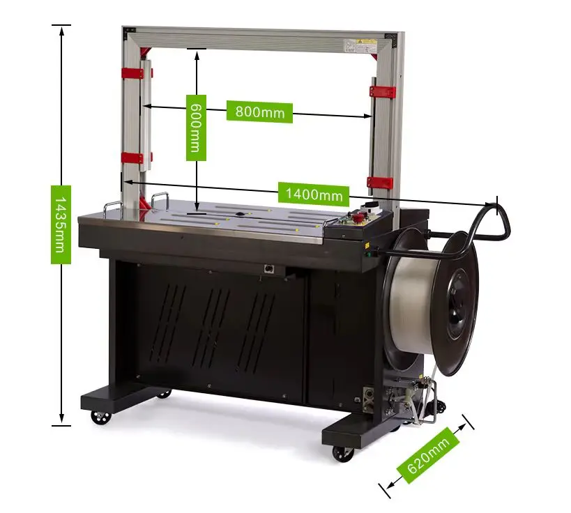 Carton packing belt automatic pp belt strapping machine